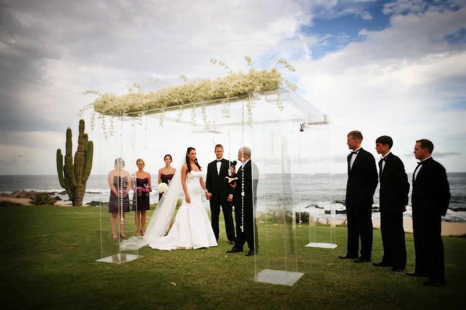 Luxury Cabo Wedding ChuppaCanopy Luxury Cabo Wedding Ceremony